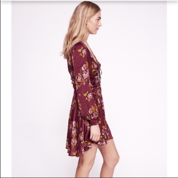 NWT Free People “Morning Light Printed” Mini Dress - Picture 12 of 12